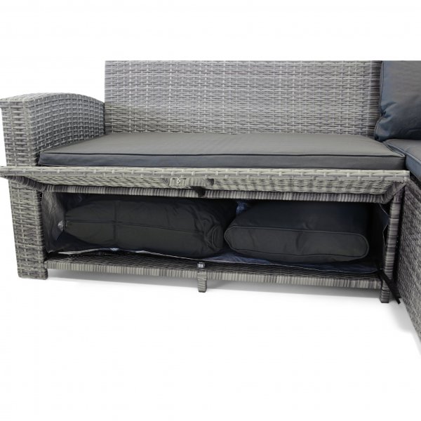 Soffgrupp Sannäs – loungegrupp med smart förvaring Soffgrupp Sannäs – loungegrupp med smart förvaring