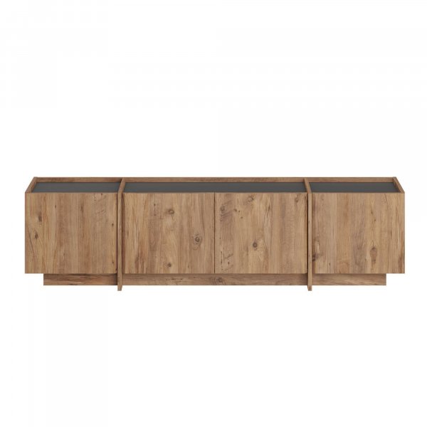 TV-b�nk Lorensa 180 cm - Atlantic Pine/Antracit
