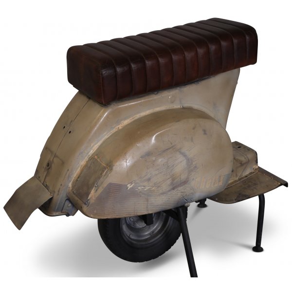 Scooter barstol - Vintage beige / Brun Scooter barstol - Vintage beige / Brun