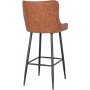 Dallas Barstol - Vintage brun/svart