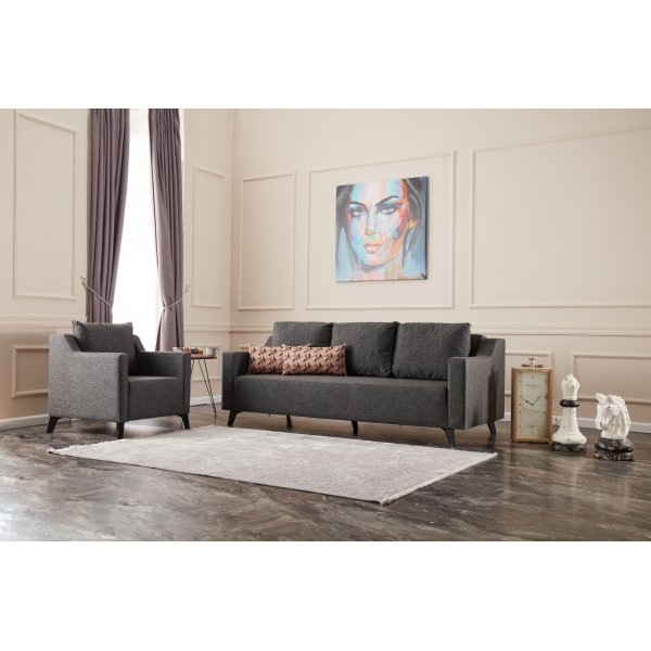 Doga fåtölj - Antracit Doga fåtölj - Antracit