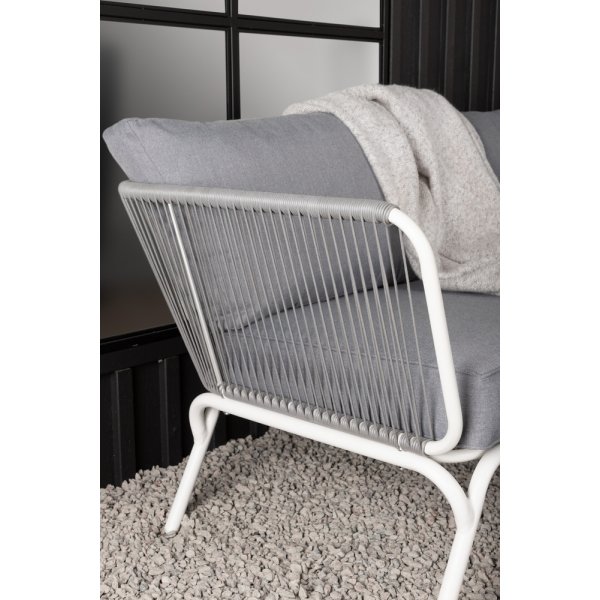 Groupe de canapés d\\\'angle Roxo - Blanc/gris Groupe de canapés d\\\'angle Roxo - Blanc/gris