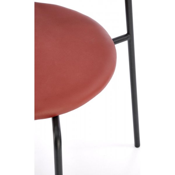 Chaise de salle à manger Cadeira 524 - Rouge foncé Chaise de salle à manger Cadeira 524 - Rouge foncé