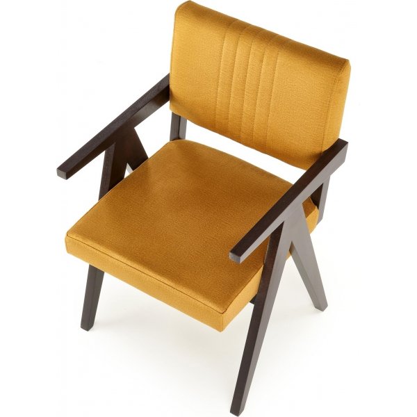 Chaise  mmoire - Jaune