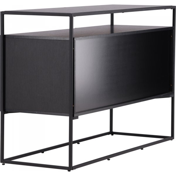 Kingsport avlastningsbord 120 x 45 cm - Svart