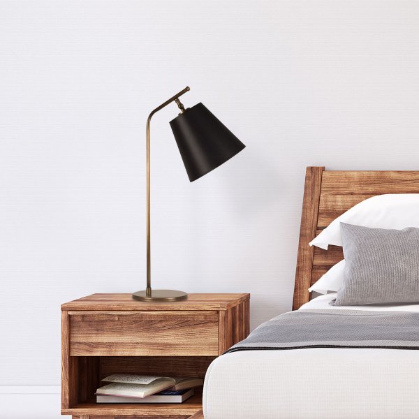 Salini bordslampa - Svart/vintage Salini bordslampa - Svart/vintage