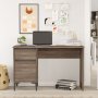 Aristo skrivbord 120x44,5 cm - Brun/antracit
