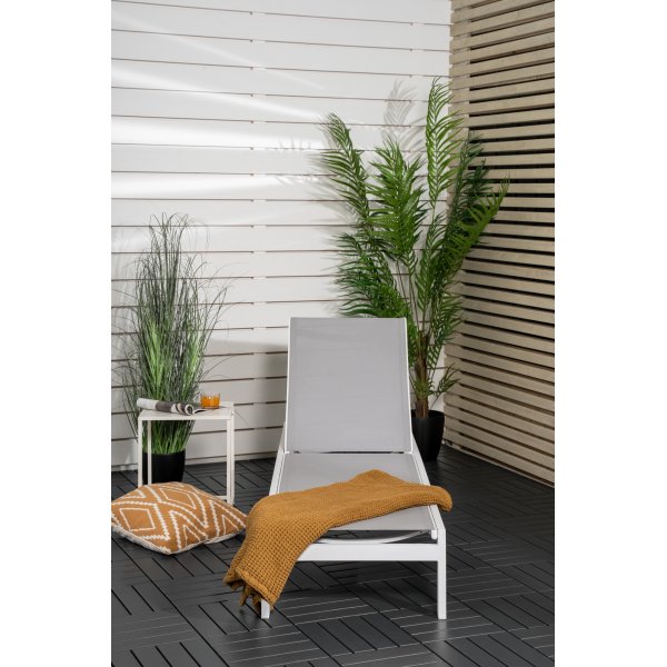 Copacabana solsäng - Vit/grå Copacabana solsäng - Vit/grå