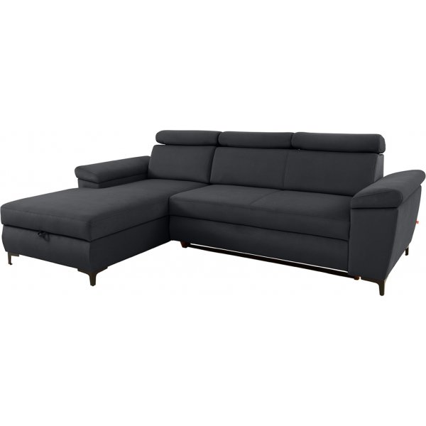 Santi slaapbank links - Grijs