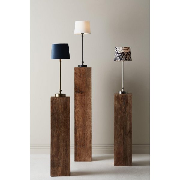 Liam lampfot - Krom - 46 cm Liam lampfot - Krom - 46 cm