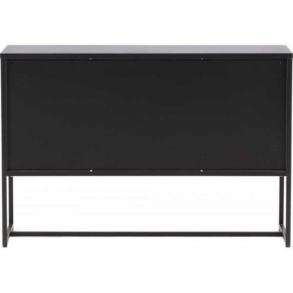 Buffet Trerike - Noir + Pieds de meubles Buffet Trerike - Noir + Pieds de meubles