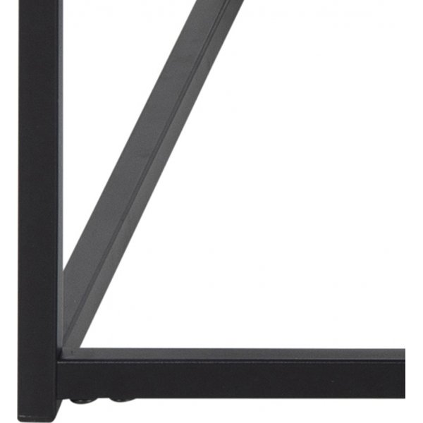 Table basse Seaford 110 cm - Noir