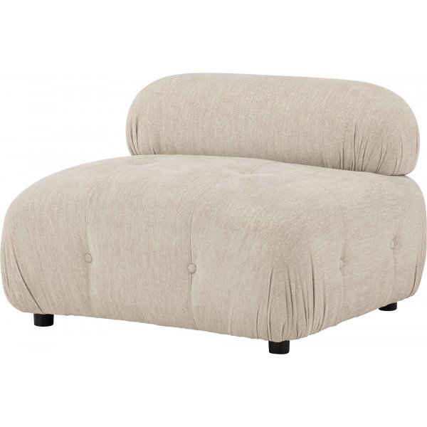 Mika soffmodul - Beige/Krom