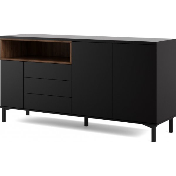 Buffet Roomer - Noir/noyer Buffet Roomer - Noir/noyer