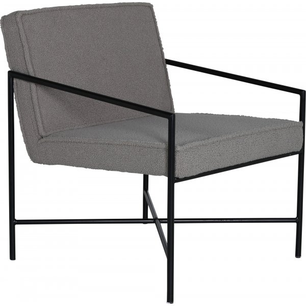 Fauteuil Tetra - Teddy gris beige