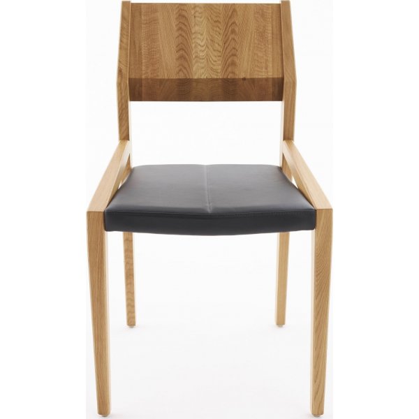 Chaise de salle  manger Arcos - Couleur optionnelle du cadre et du rembourrage