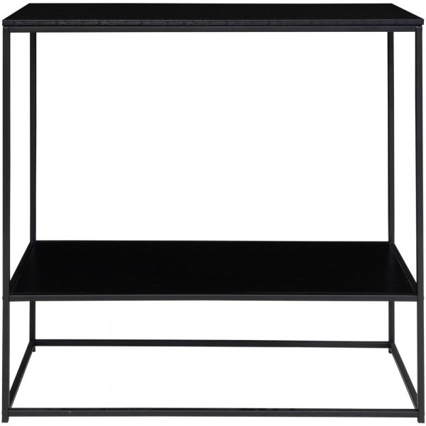 Table console blanche 36 x 80 cm - Noir Table console blanche 36 x 80 cm - Noir