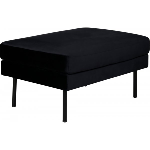 Eden sittpuff - Svart sammet