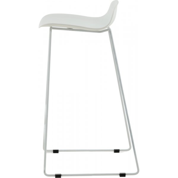 Tabouret de bar Cool - Plastique blanc Tabouret de bar Cool - Plastique blanc