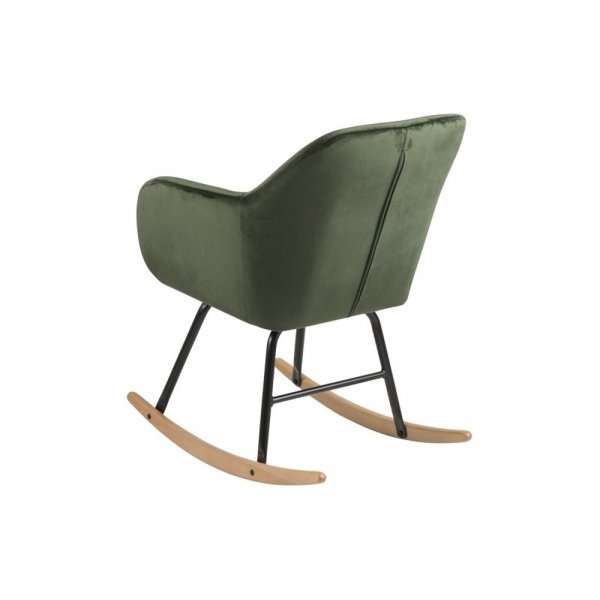 Chaise berante Emilia - Vert fort