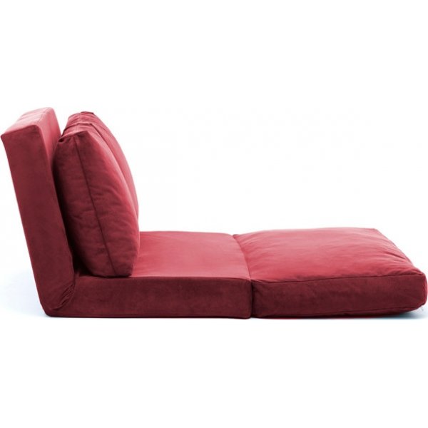 Canapé-lit 2 places Taida - Brun rouge Canapé-lit 2 places Taida - Brun rouge