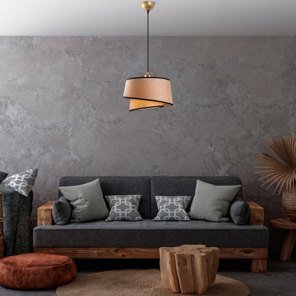 Stage taklampa Ø32 cm - Ljusbrun Stage taklampa Ø32 cm - Ljusbrun