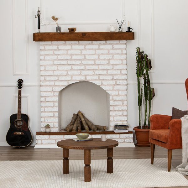 Table basse Ida Ø70 cm - Noyer Table basse Ida Ø70 cm - Noyer