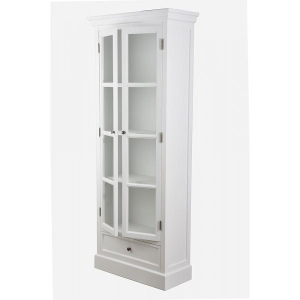 Vitrine blanche antique - Bristol Vitrine blanche antique - Bristol