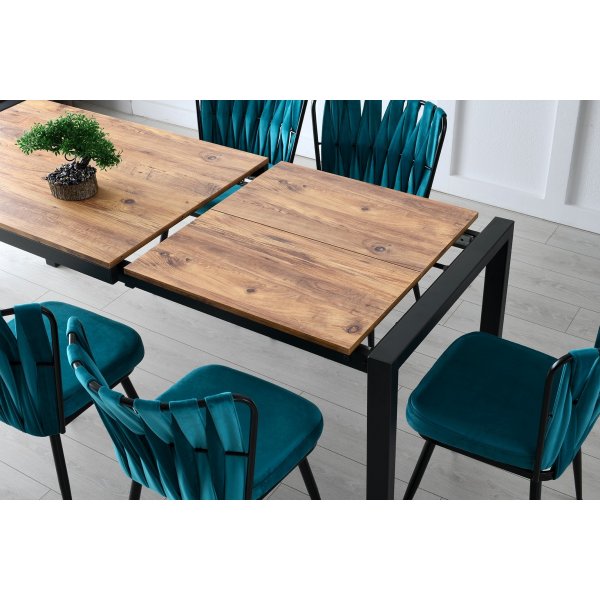 Silvia matbord 120-187 cm - Furu Silvia matbord 120-187 cm - Furu