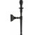 Salong vgglampa - Mattsvart - 45 cm