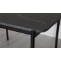 Wayne matbord 120x80 cm - Gr marmor print
