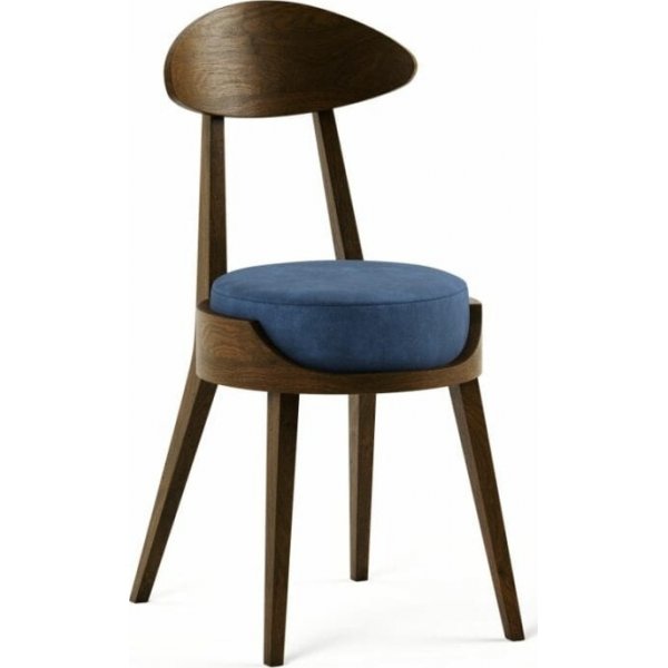 Chaise de salle à manger Uma - Couleur optionnelle du cadre et du rembourrage Chaise de salle à manger Uma - Couleur optionnelle du cadre et du rembourrage