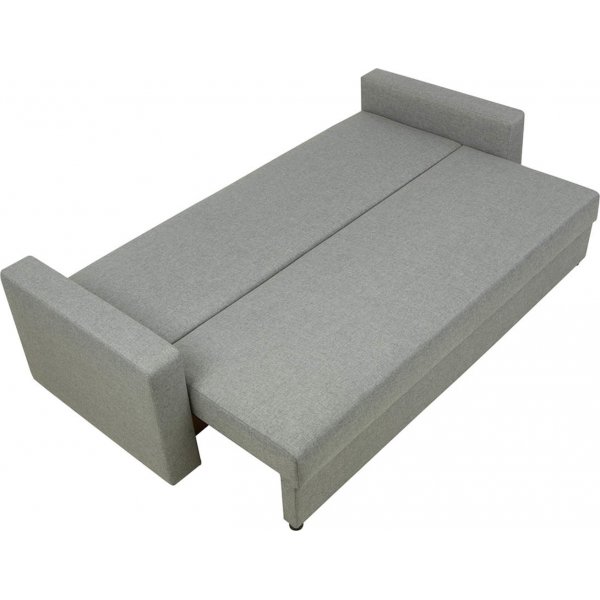 Zola 3-sits bäddsoffa - Grå Zola 3-sits bäddsoffa - Grå