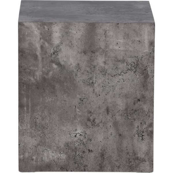 Table basse haute York 40 x 40 cm - Gris foncé Table basse haute York 40 x 40 cm - Gris foncé