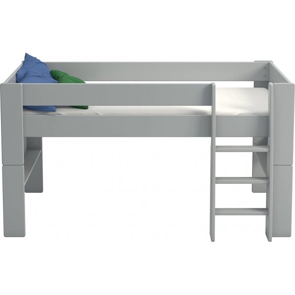 For kids loftsäng 90 x 200 cm - Grå For kids loftsäng 90 x 200 cm - Grå