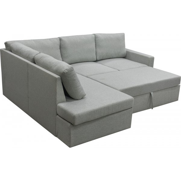 L soffa Bäddsoffa med förvaring 232 cm bred L soffa Bäddsoffa med förvaring 232 cm bred