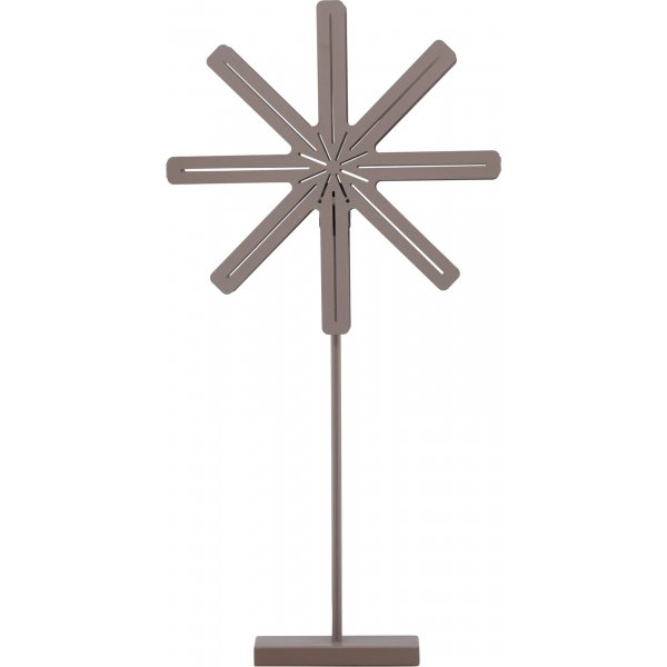 Säfsen adventsstjärna golvlampa - Svart/Mocca