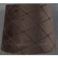 Velvet Diamond lampskärm 23 cm - Brun Velvet Diamond lampskärm 23 cm - Brun