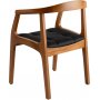Mira fauteuil - Eiken/zwart