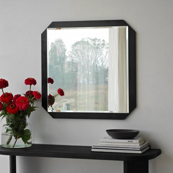 Miroir Carré - Noir Miroir Carré - Noir