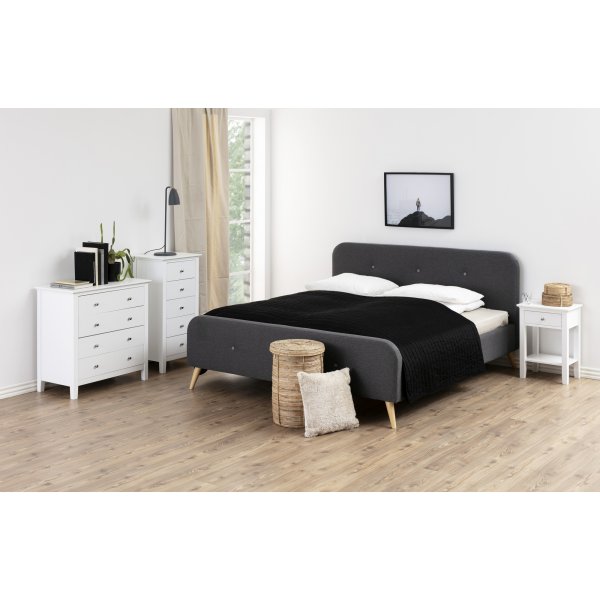 Linnea nachtkastje - Wit