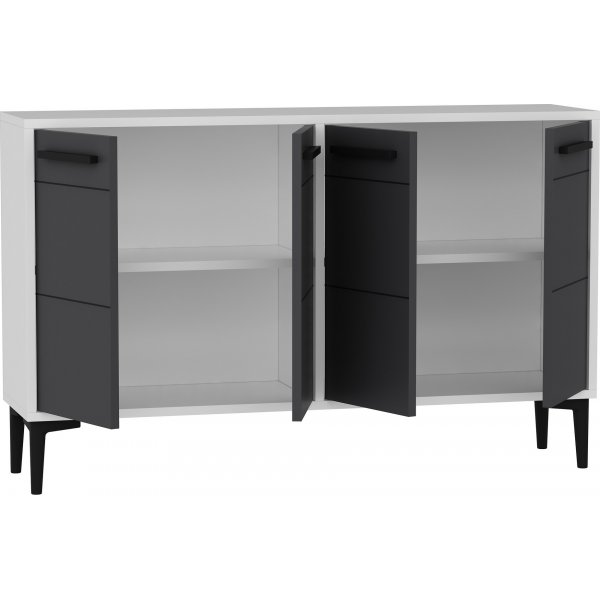 Stria skänk - Vit/antracit Stria skänk - Vit/antracit