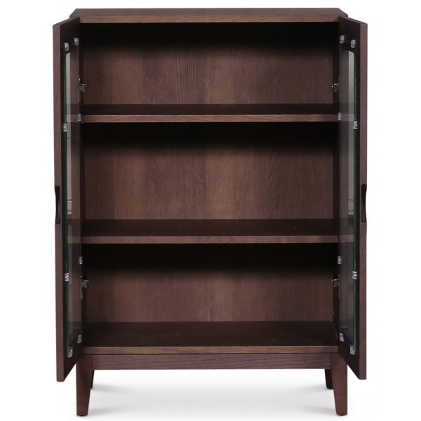 Borgholm vitrinskåp - Smoked oak Borgholm vitrinskåp - Smoked oak