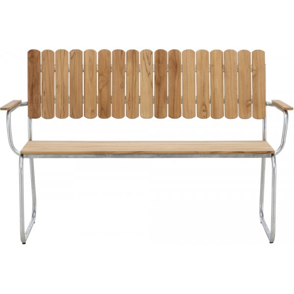 Holmsund sittbänk - Natur/Silver Holmsund sittbänk - Natur/Silver