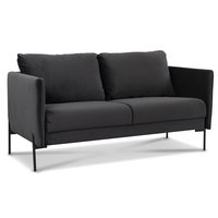 Kingsley 2,5-sits soffa - Antracit sammet Kingsley 2,5-sits soffa - Antracit sammet