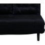 Barsa 2-sits bddsoffa - Svart