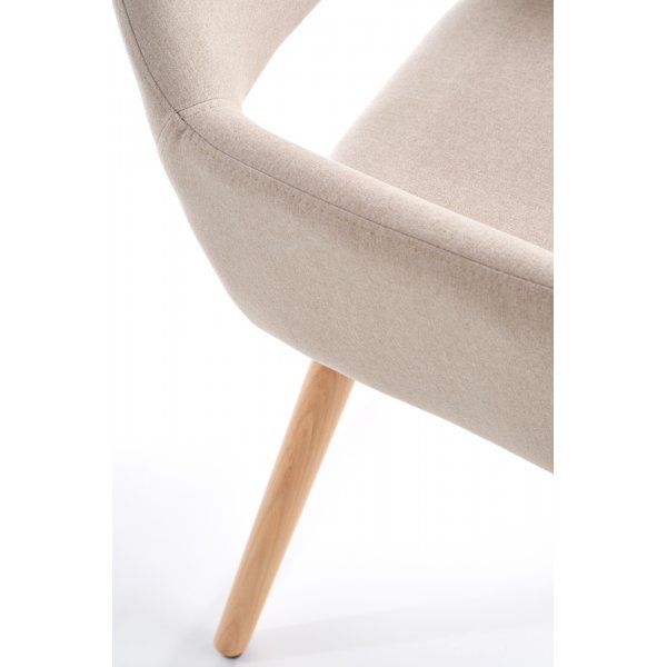 Chaise de salle à manger Cash - Beige Chaise de salle à manger Cash - Beige