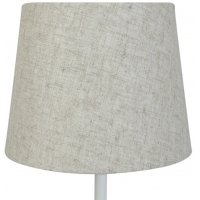 Rund lampskärm 18x23x18 cm - Beige (grovt linne) Rund lampskärm 18x23x18 cm - Beige (grovt linne)