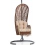 Flamingo hngstol - Brun/antracit + Flckborttagare fr mbler