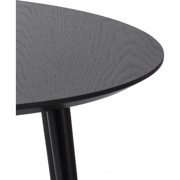 Table de paris Tally 88/52 cm - Noir